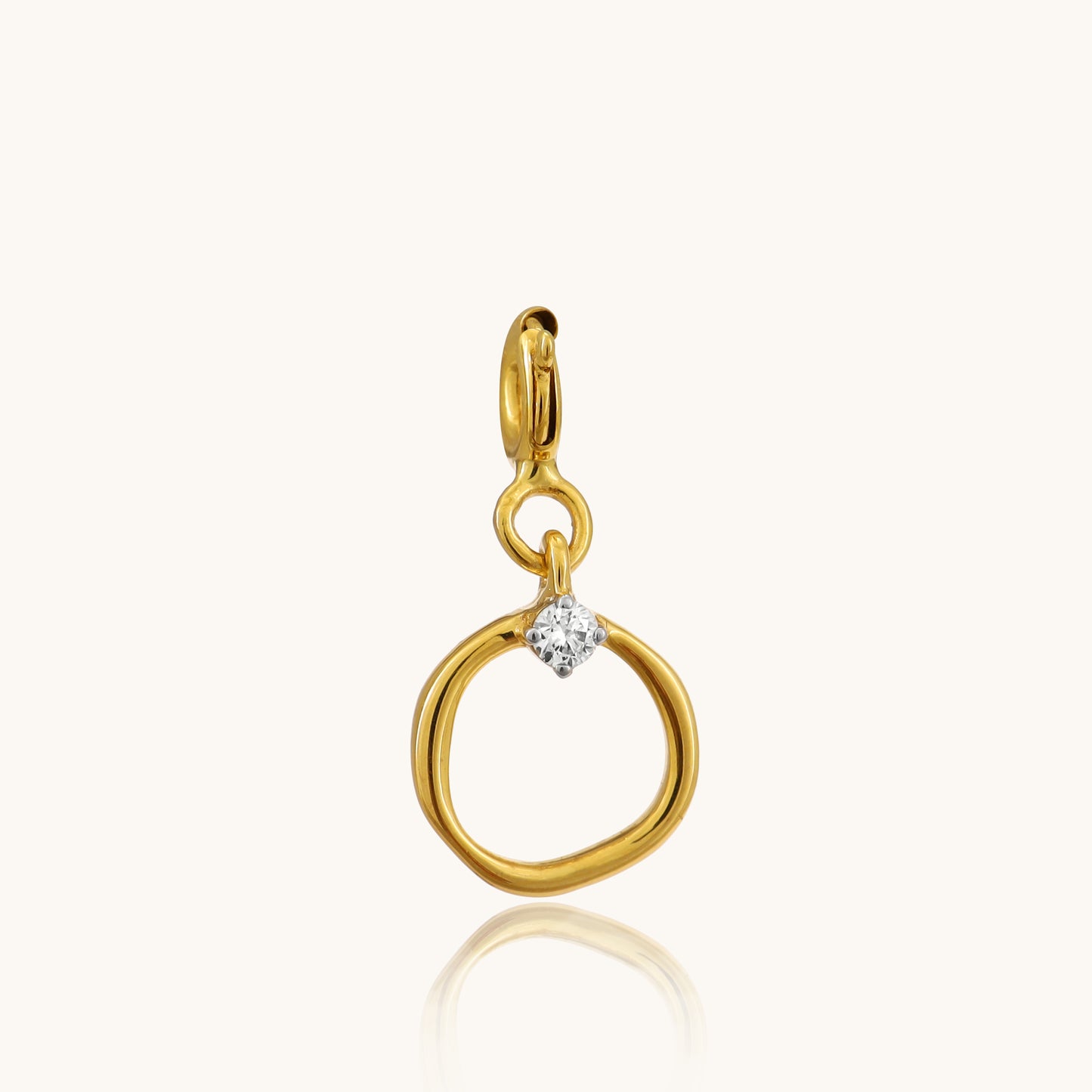 Elevate your style with our playful 18kt gold Curvy Circle Pendant, a delightful addition to any ensemble. Discover timeless beauty with our Spring Diamond Bracelet from the spring edit collection, priced under Rs. 10,000, perfect for everyday wear and thoughtful gifts.