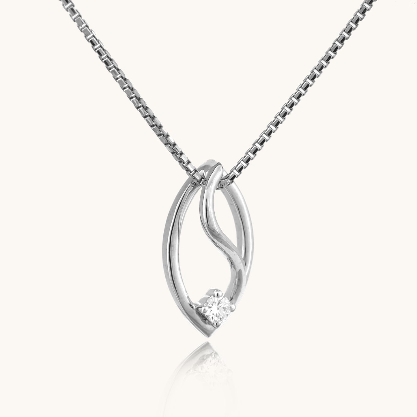 Elevate your style with our stunning 18 kt Slay Diamond Pendant from the Spring Edit, priced under Rs. 30,000. This versatile jewelry piece seamlessly transitions from day to night, adding an element of sophistication to any ensemble. Whether it's for yourself or as a thoughtful gift for her, this exquisite pendant is a wonderful addition to any collection.