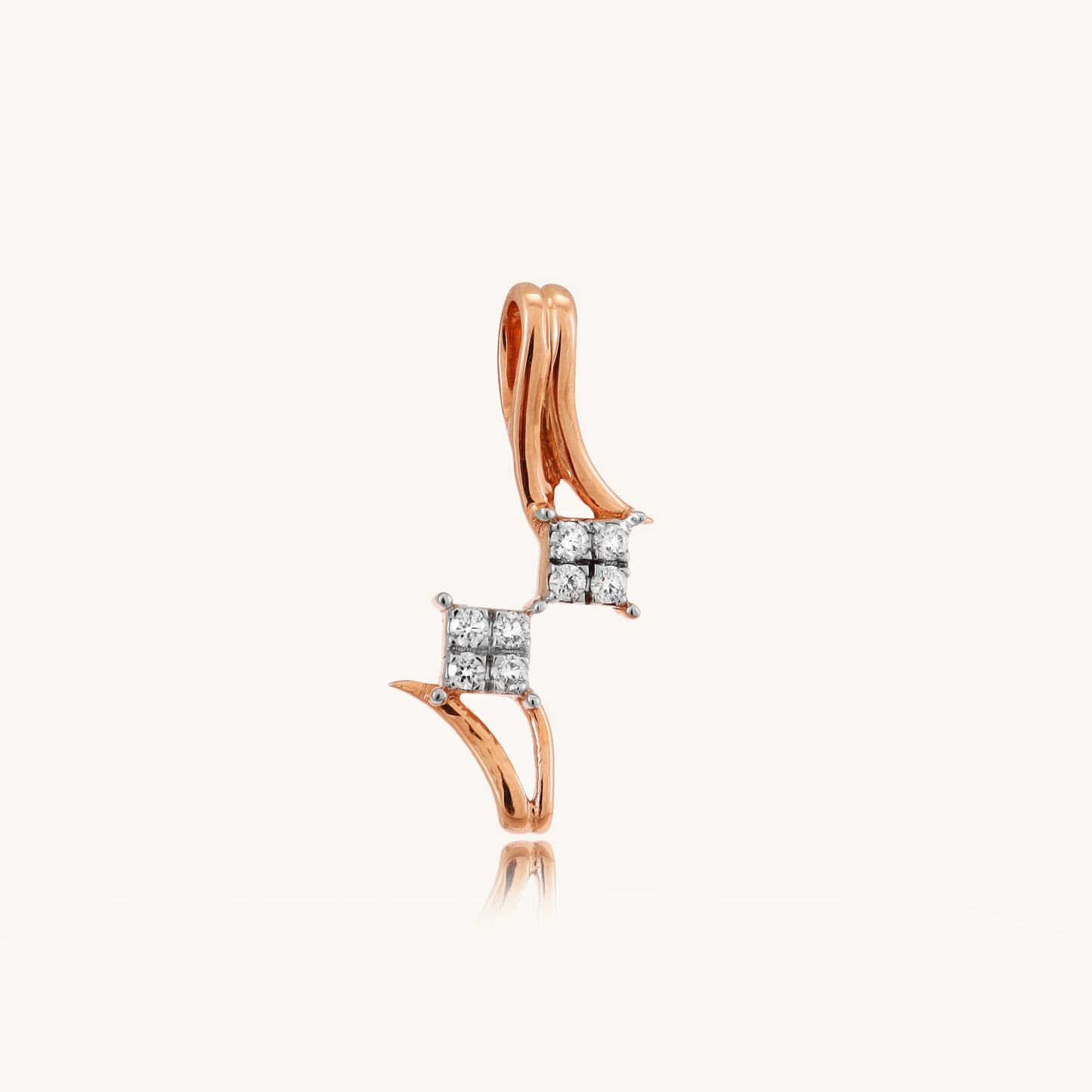 Explore sophistication with our 18 kt Chic Diamond Pendant from the Spring Edit. Priced under 30,000, this exquisite piece is a must-have for your everyday fine jewelry collection. Discover timeless beauty with our Spring Diamond Bracelet from the spring edit collection, priced under Rs. 30,000. Perfect for her, it's not just a pendant—it's a cherished gift that exudes elegance and sophistication.