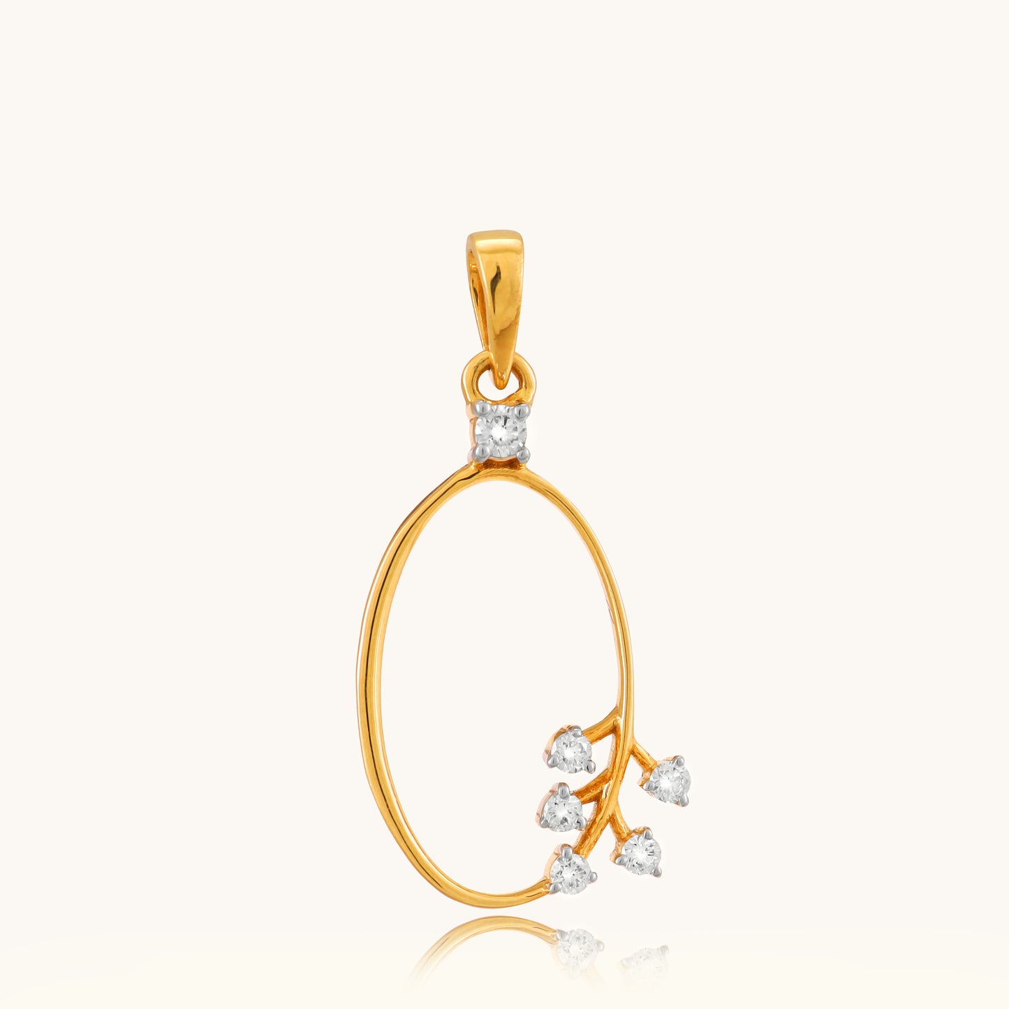 Elevate your style with our exquisite 18kt Gold Pendant Necklace. Crafted with exceptional attention to detail, this necklace is a thoughtful and versatile gift idea. Explore our under 30,000 collection and discover the perfect accessory to complement your everyday wear, from the office to weekend outings.