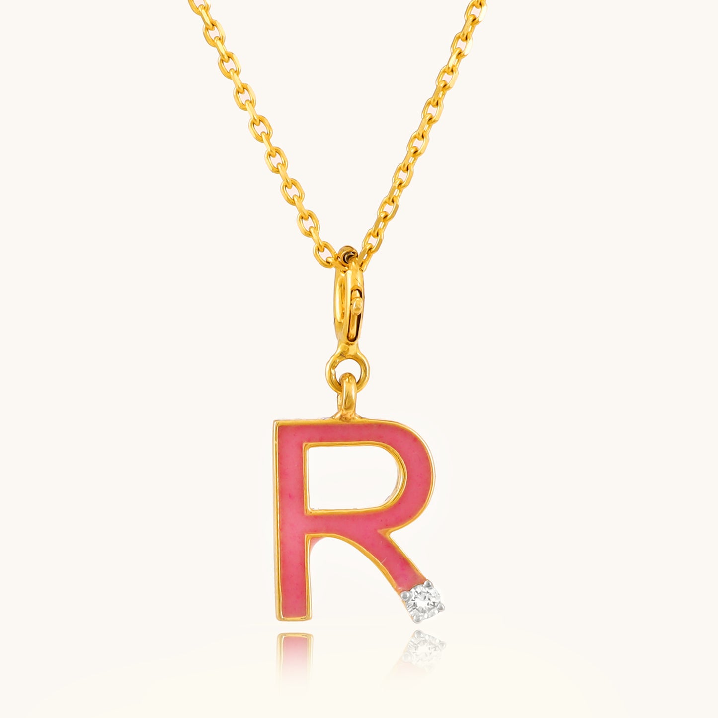 Infuse your personal touch with our 18 kt R Pink Diamond Charm from the Spring Edit. Priced under 30,000, this elegant piece makes a thoughtful gift idea for your loved ones. Elevate their style with this exquisite jewellery—a cherished symbol of affection. Shop now and bring a sparkle to their day!