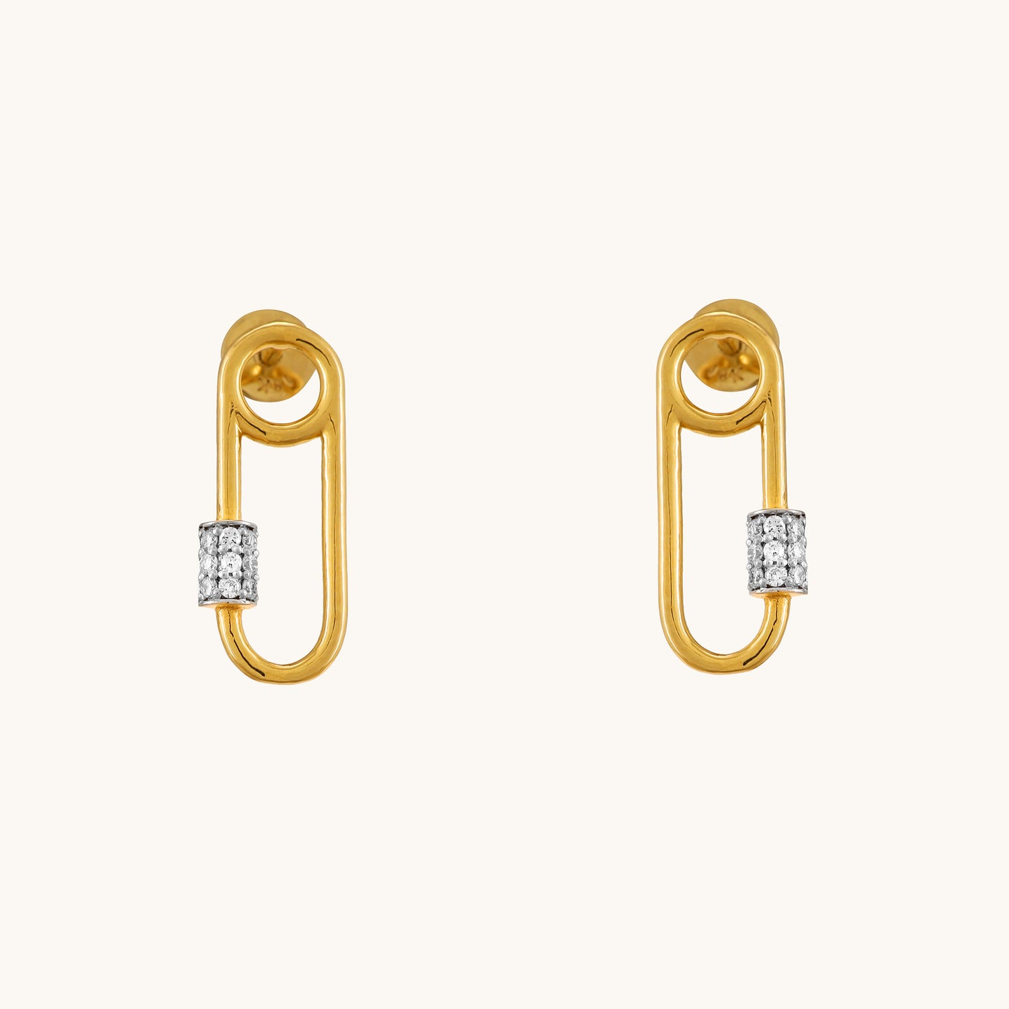 Enhance your style with our Spring Edit: the exquisite 18 kt Pin Diamond Earrings, priced under Rs. 30,000. These versatile jewelry pieces effortlessly transition from day to night, making them an ideal addition to any ensemble. Perfect for gifting to her, shop now for timeless elegance.
