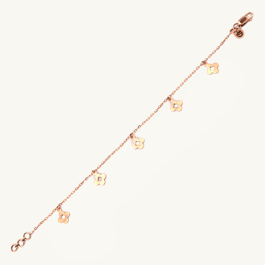 Cut-Out Flower Bracelet