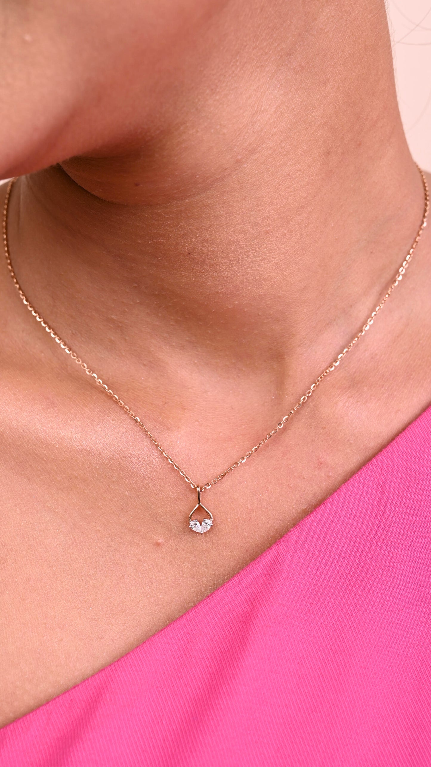 Duo Diamond Pendant