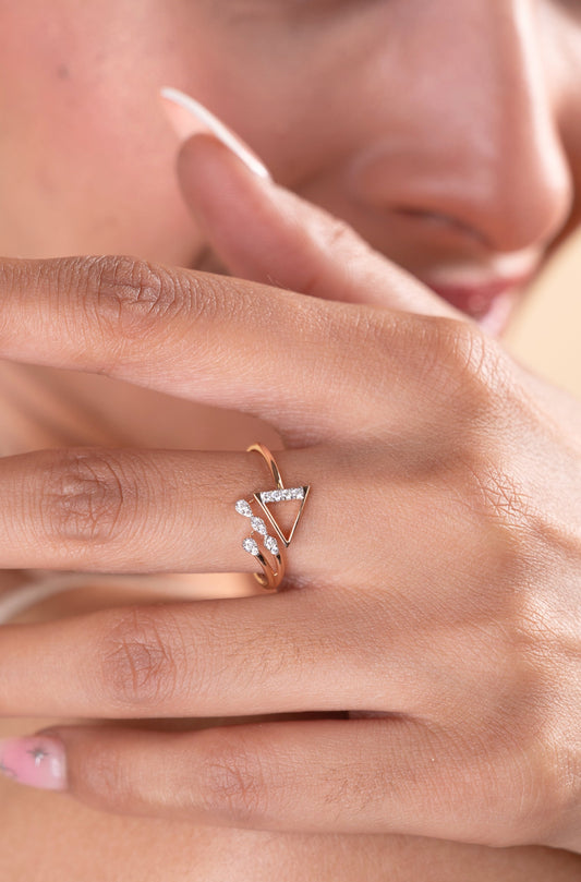 Discover elegance with our 18 kt Gold Arrow Diamond Ring, a stunning addition from the Spring Edit, priced under 30,000. Ideal for everyday wear, this exquisite jewellery piece also makes for a thoughtful gift for your loved ones. Explore timeless beauty with our Spring Diamond Bracelet from the spring edit collection, priced under Rs. 30,000.