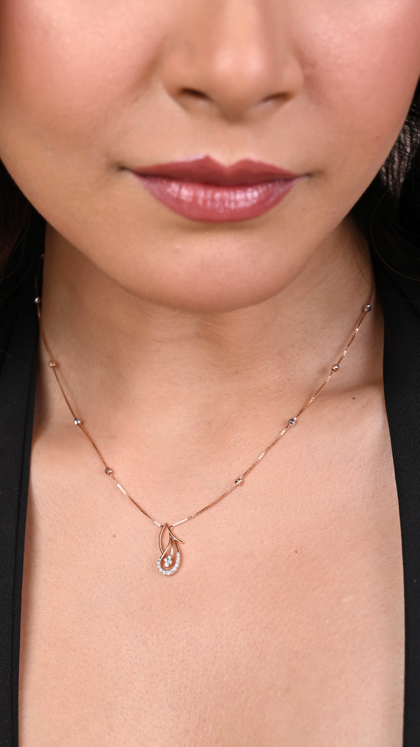 Blush Diamond Necklace