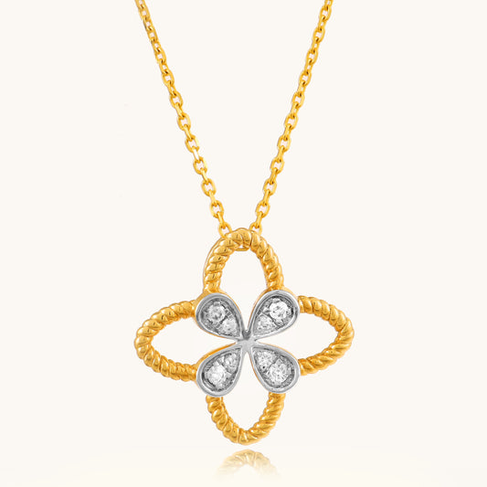 Discover elegance with our stunning 18 kt Bloom Diamond Pendant from the Spring Edit—a perfect blend of sophistication and timeless beauty. Priced under 30,000, this exquisite piece is not only a great addition to your everyday fine jewelry collection but also a thoughtful gift for her.