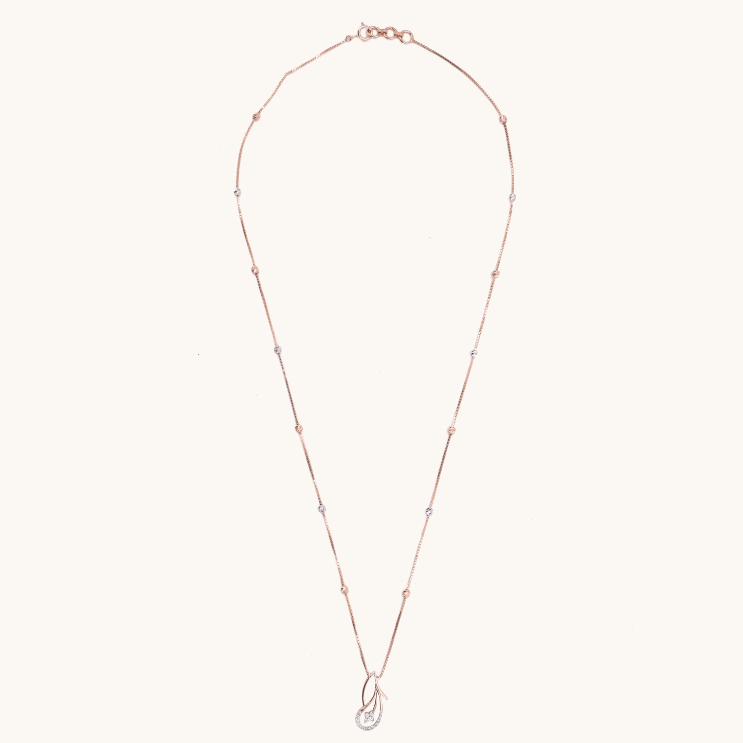 Blush Diamond Necklace