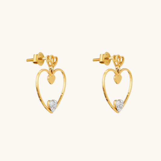 Discover chic sophistication with our Spring Edit, featuring the elegant 18 kt Double Heart Earring, priced under Rs. 50,000. These versatile jewellery pieces effortlessly transition from day to night, making them a perfect addition to any ensemble. Ideal for gifting to her, shop now to add timeless elegance to her collection.