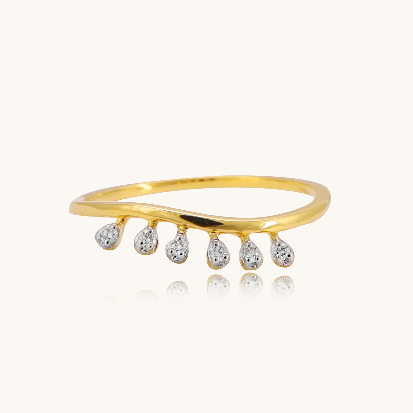 Ocean Diamond Ring