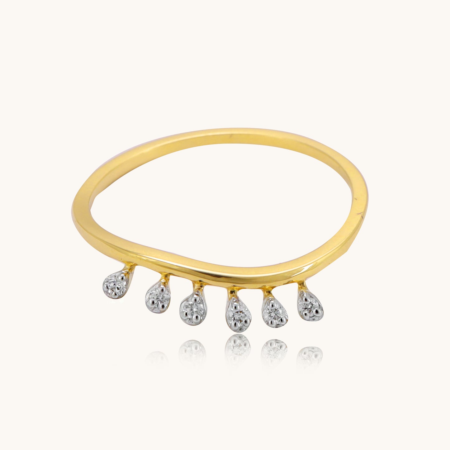 Ocean Diamond Ring