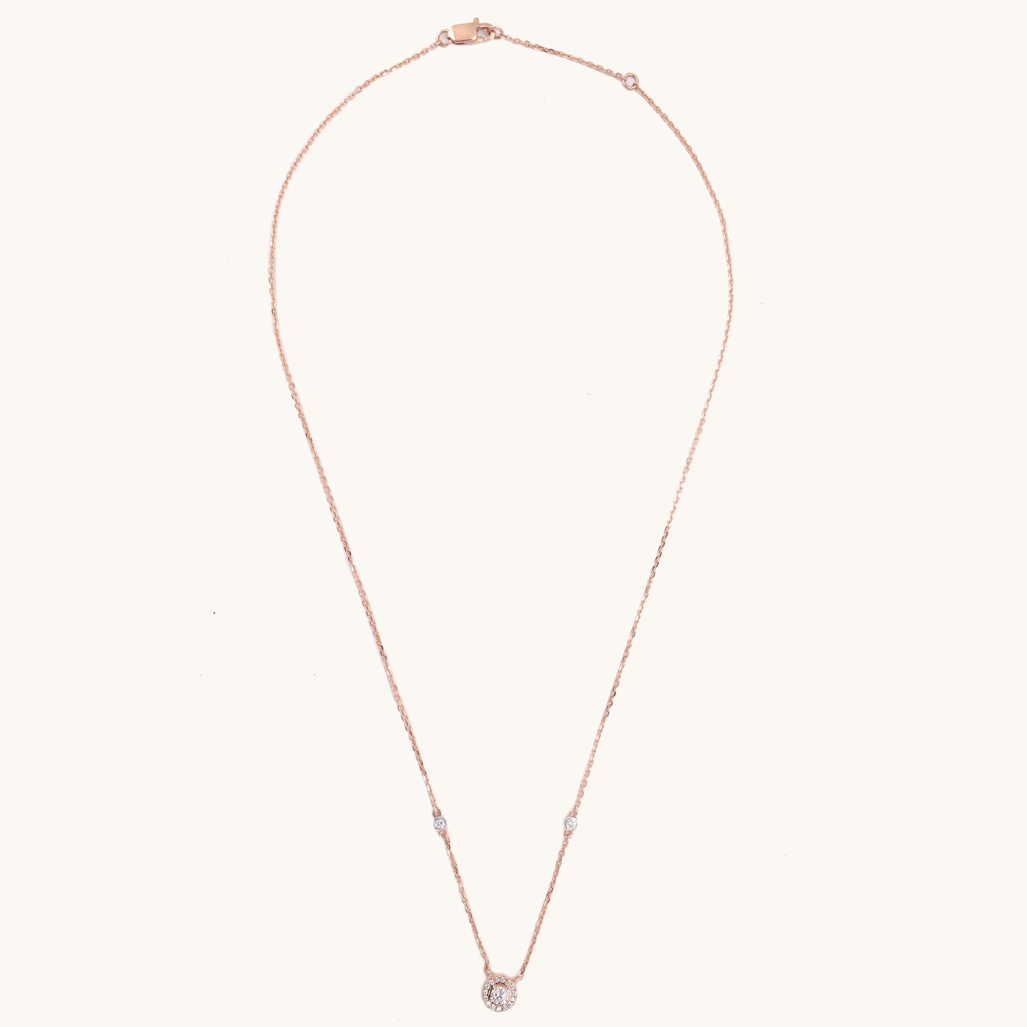 Sphere Diamond Necklace