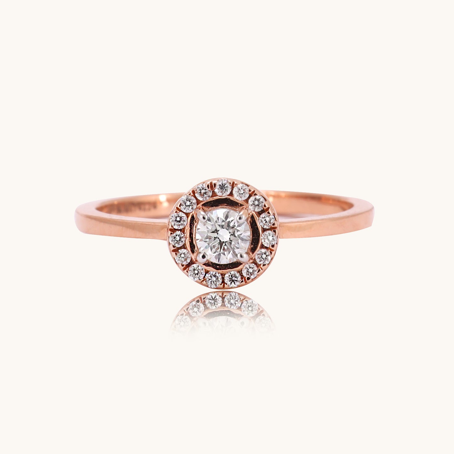 Sphere Diamond Ring