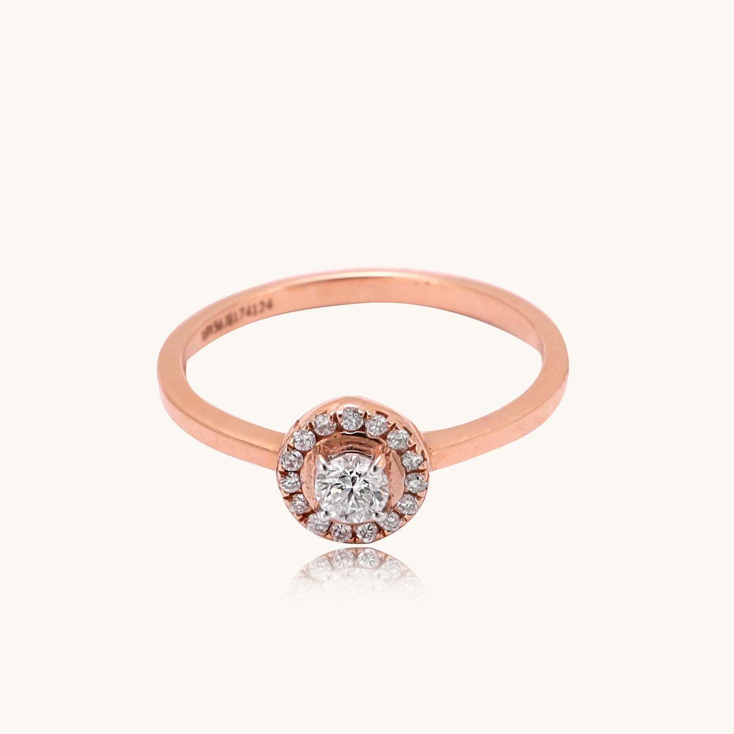 Sphere Diamond Ring