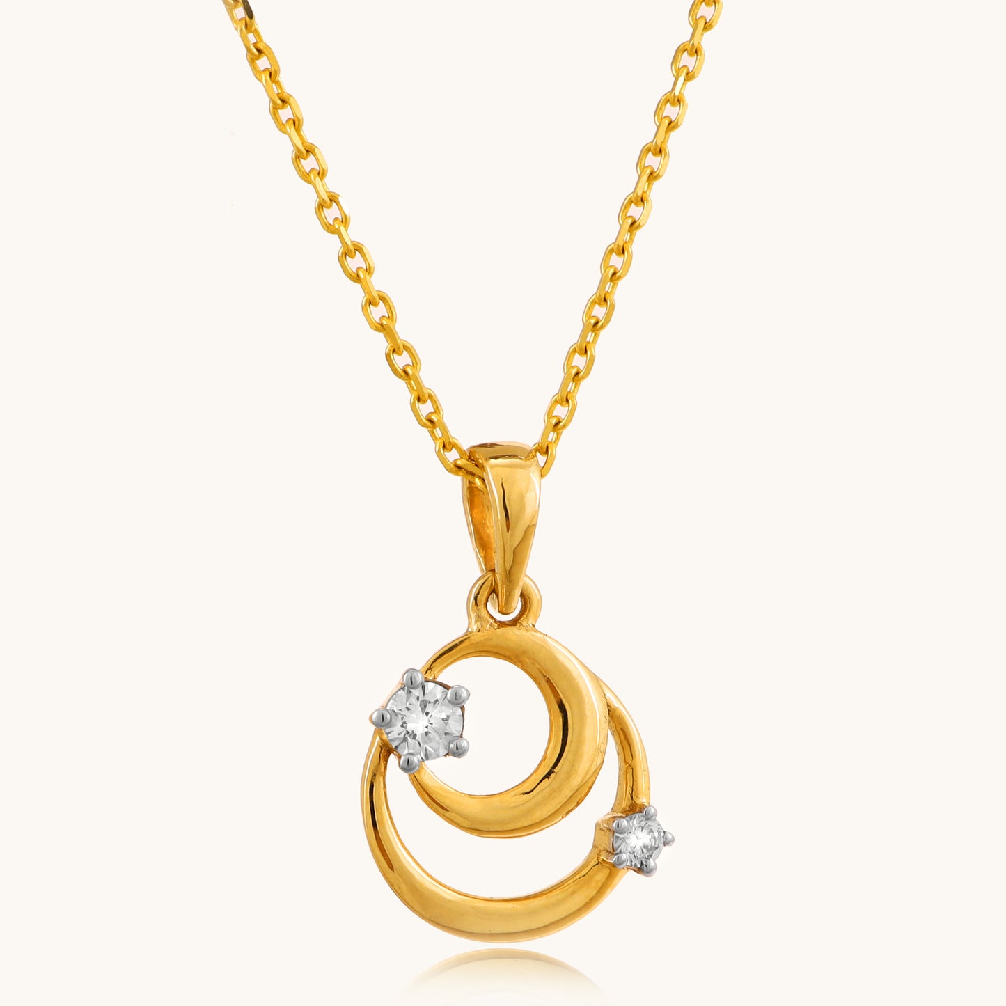 Elevate your style with our exquisite Starlit Diamond Pendant from the Spring Edit, crafted in luxurious 18 kt gold and priced under 30,000. This dazzling piece is the perfect addition to your everyday fine jewelry collection, adding a touch of timeless elegance to any ensemble. Illuminate your style and make a statement with this radiant pendant that shines bright like a star.