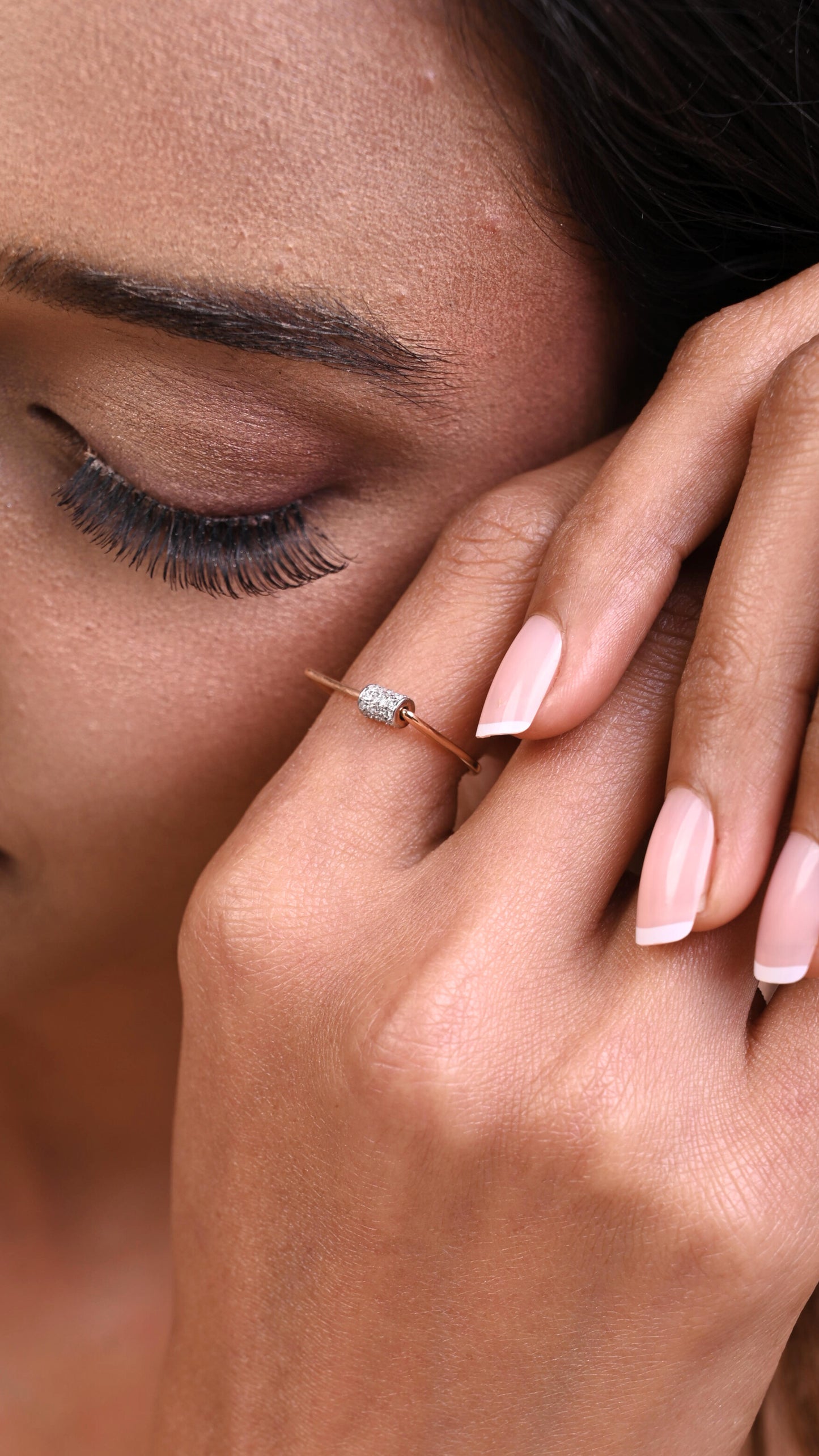 Cascade Diamond Ring