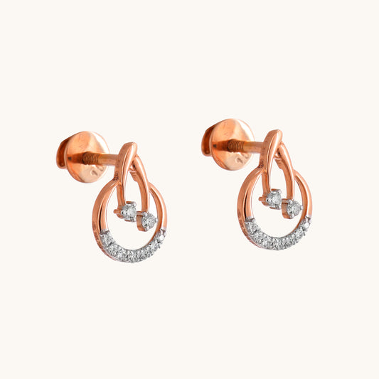 Crescendo Diamond Earring