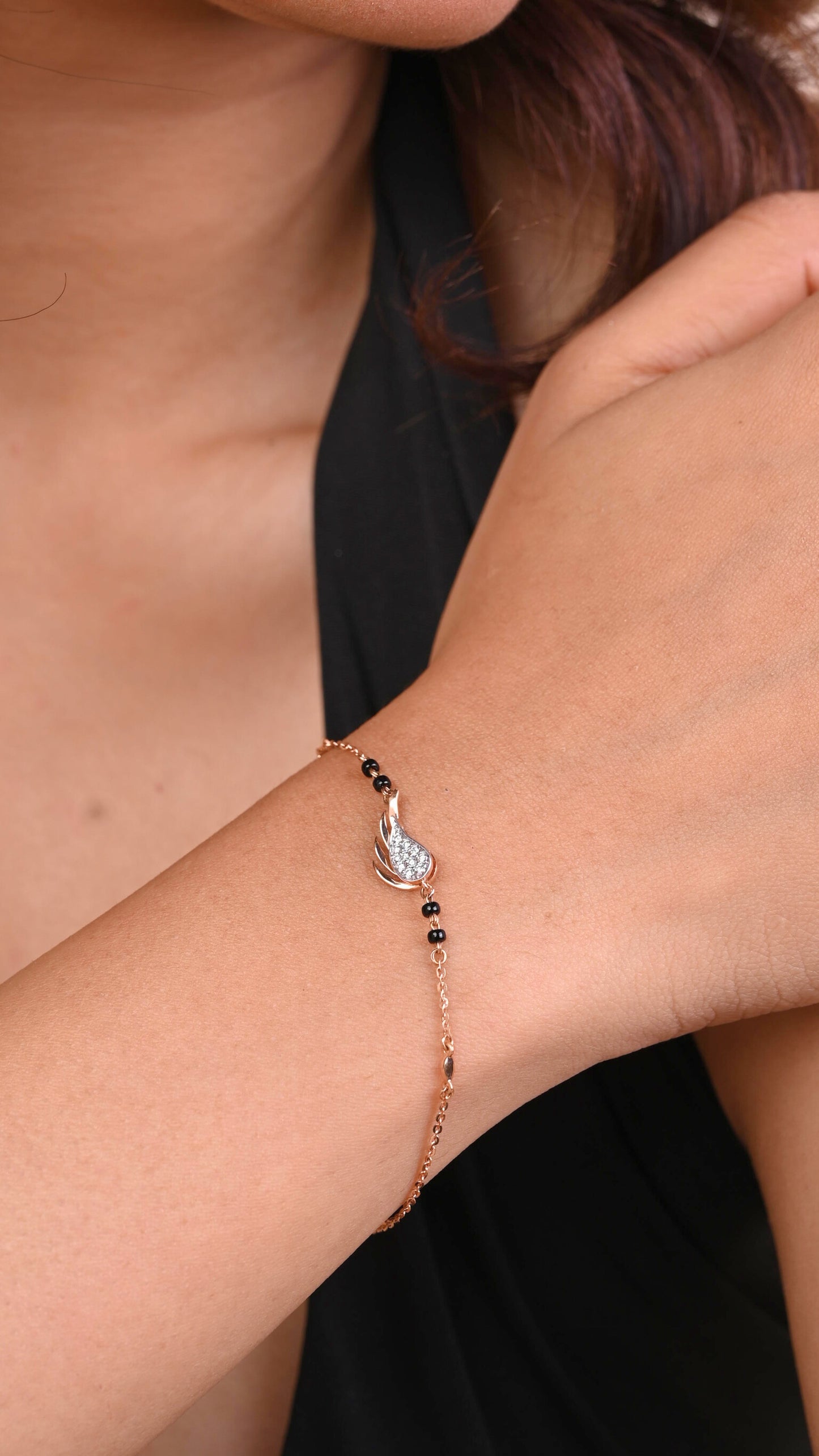 Diamond Petal Bracelet