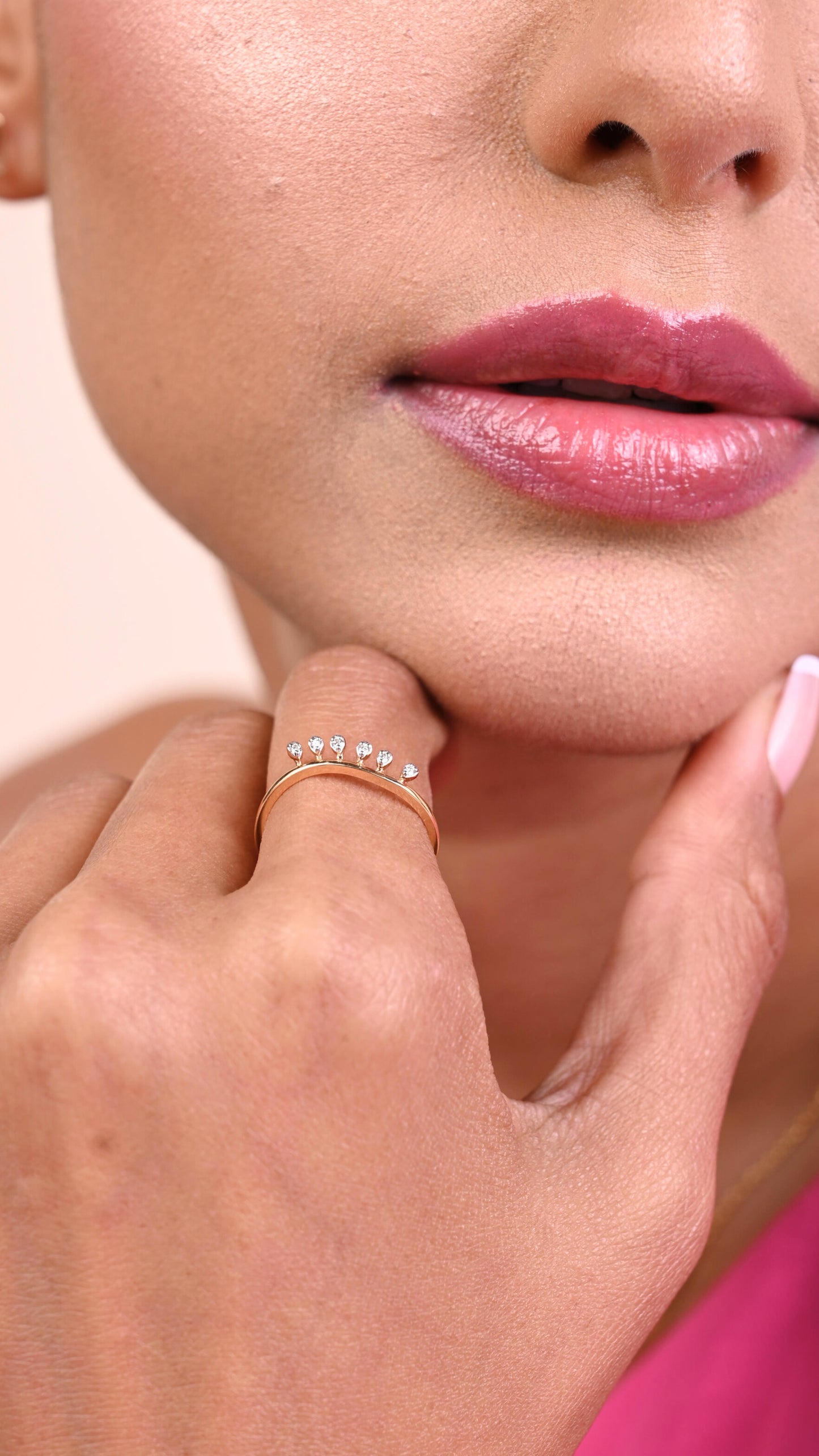 Ocean Diamond Ring