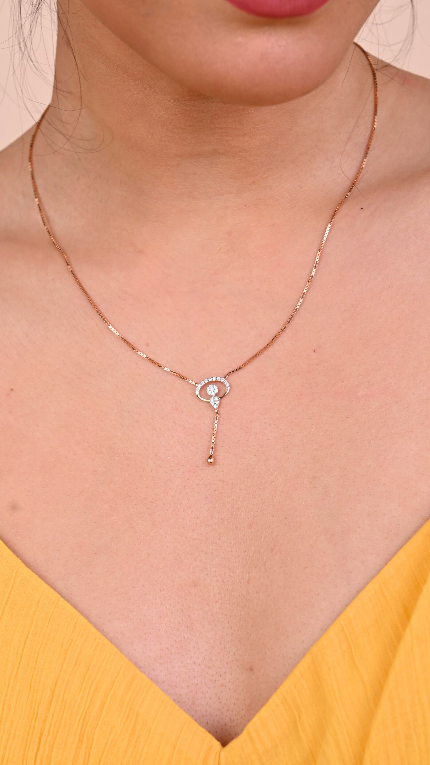 Oculus Diamond Necklace