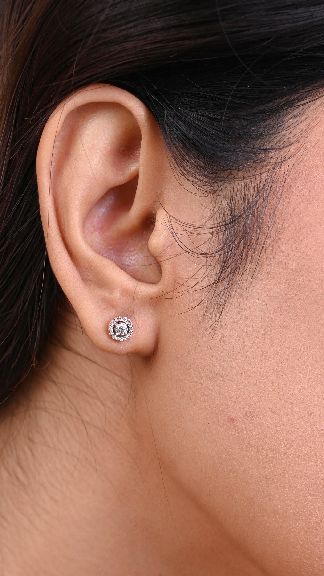 Sphere Diamond Earring