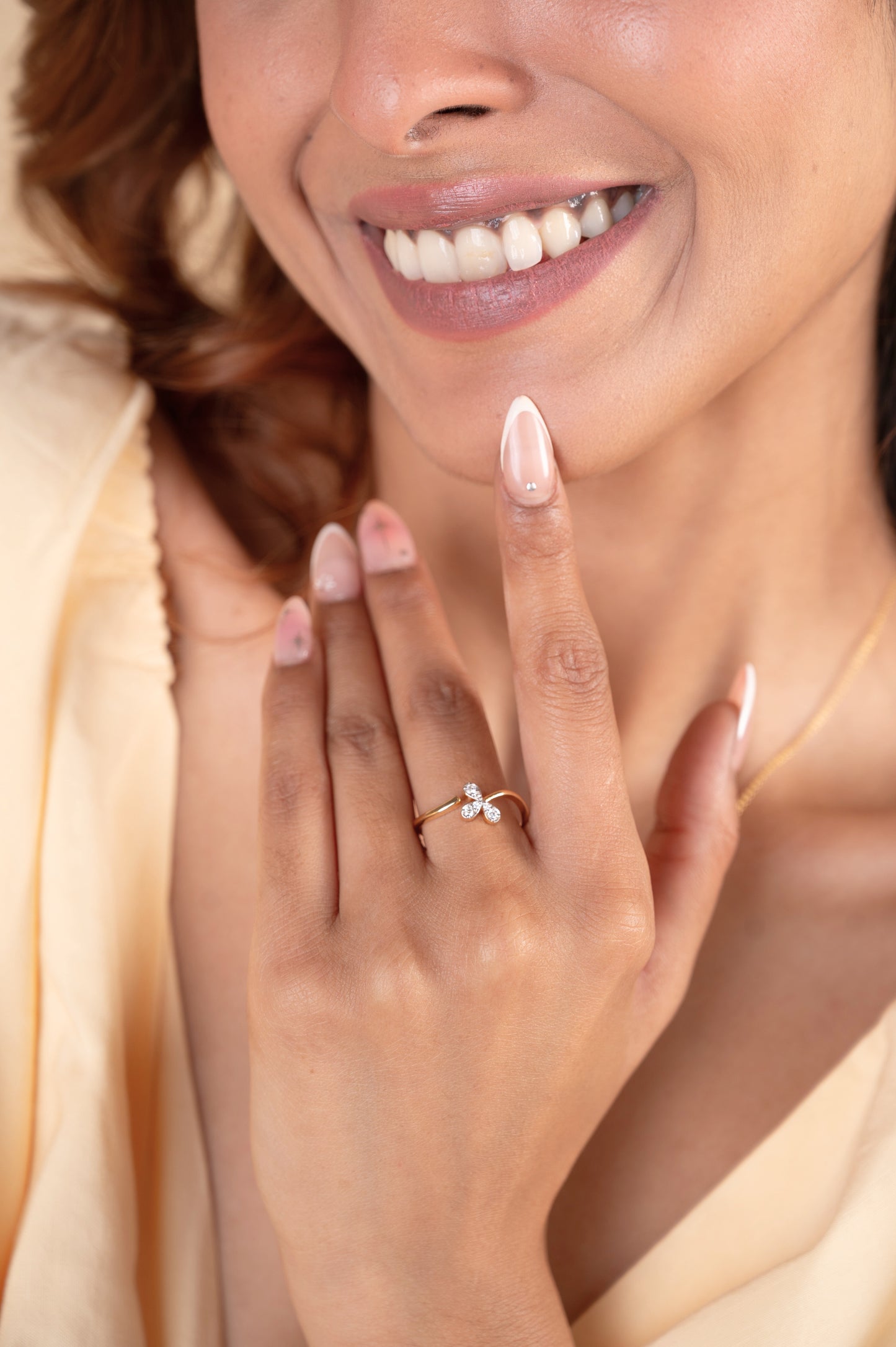 Embrace the beauty of nature with our Spring Leaf 18kt Gold Ring, a versatile addition to your jewelry collection. Whether you're seeking a thoughtful gift for her or a stylish ring to complement your casual and work-wear ensembles, this piece is perfect. Priced under 30,000, it's a must-have for your everyday wear edit, seamlessly transitioning from the office to weekend getaways.