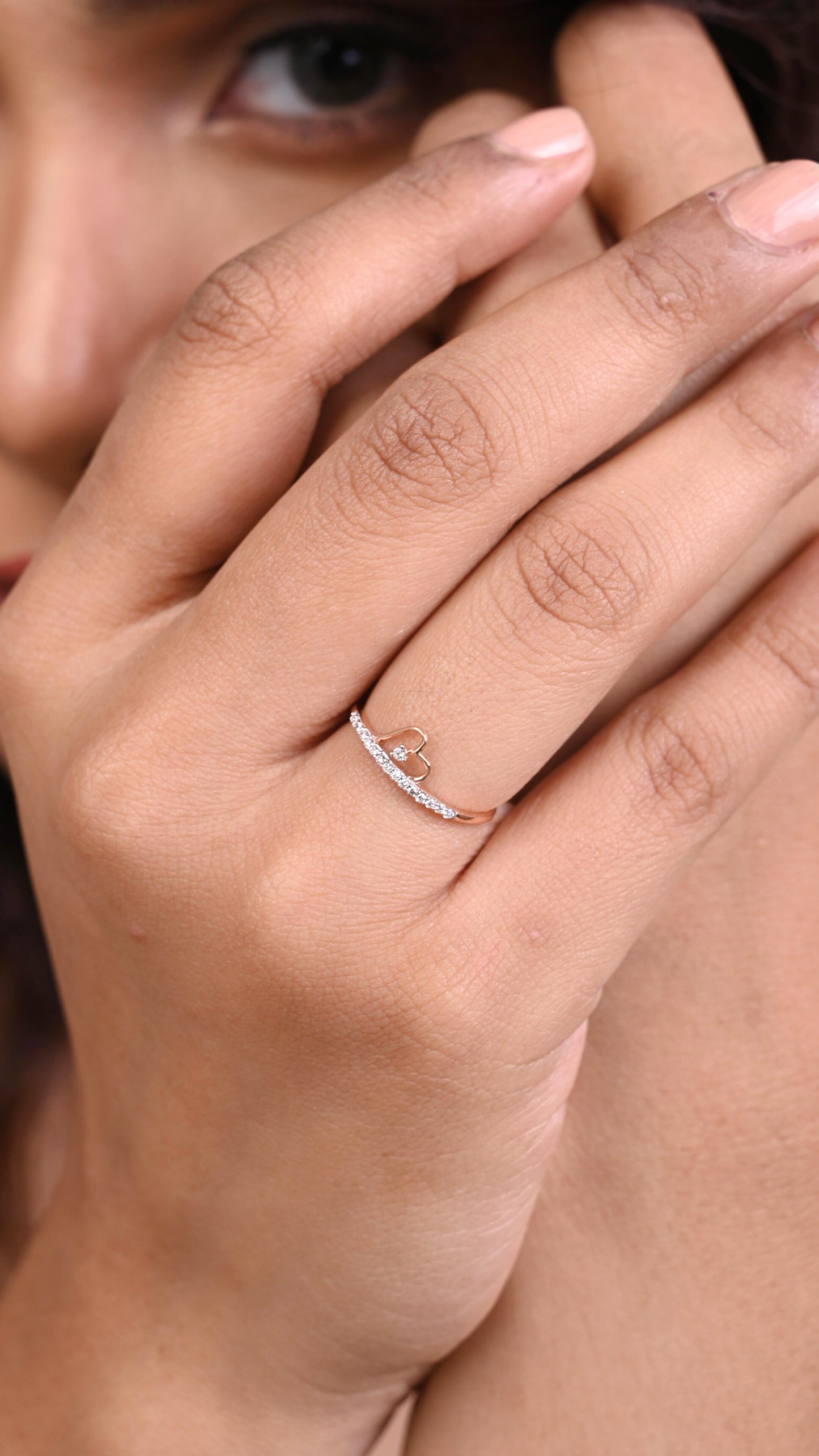Diamond Simplistic Ring