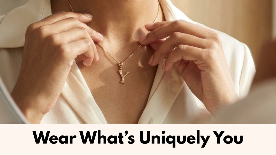 Personalised Gold Jewellery: Why Name, Initial & Custom Jewellery Is Trending
