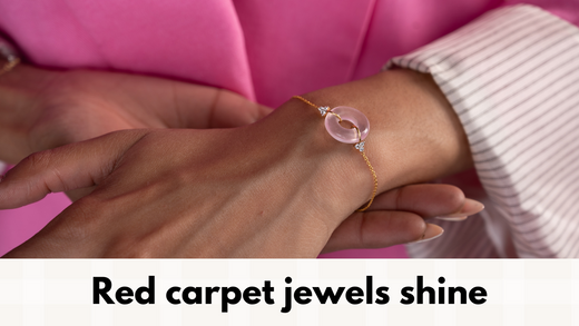 Jewellery Pieces inspired by red carpet trends from Caratly’s collection.