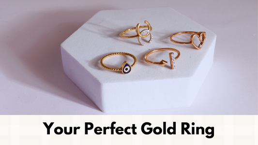 Caratly gold rings. Find your perfect ring, from timeless classics to trendy statement pieces. Elevate your everyday style with Caratly's stunning gold ring collection.