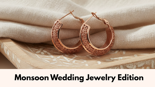 Jewellery Styling for Monsoon Weddings