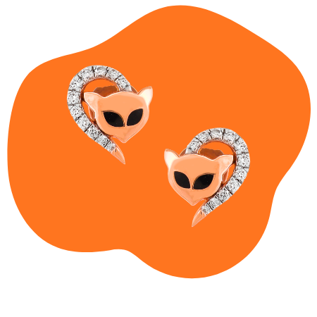 Affordable 18kt gold earrings with natural diamonds, perfect for everyday wear and 9to5 workwear jewelry. Certified jewelry priced under Rs 15k, 20k, 30k, and 50k. Minimal designs ideal as gifts for her or women’s jewelry collections.