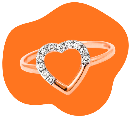 Rings collection featuring 18kt gold and natural diamonds. Discover affordable, certified jewelry for everyday wear and workwear, with prices under Rs 15k, 20k, 30k, and 50k. Perfect gifts for her, these minimal jewelry pieces enhance any outfit.