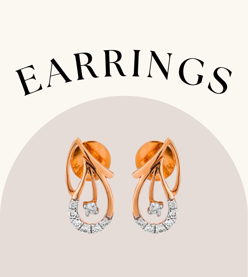 Affordable 18kt gold earrings with natural diamonds, perfect for everyday wear and 9to5 workwear jewelry. Certified jewelry priced under Rs 15k, 20k, 30k, and 50k. Minimal designs ideal as gifts for her or women’s jewelry collections.