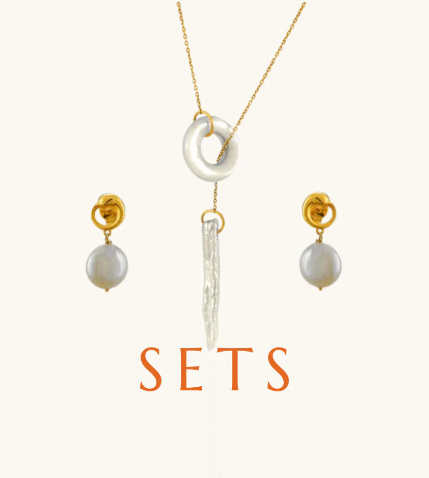 Caratly's jewellery sets featuring 18kt gold and natural diamonds. Perfect for everyday wear and workwear, our certified jewelry ranges from affordable options under Rs 15k to under Rs 50k. Ideal gifts for her, explore minimal jewelry styles.