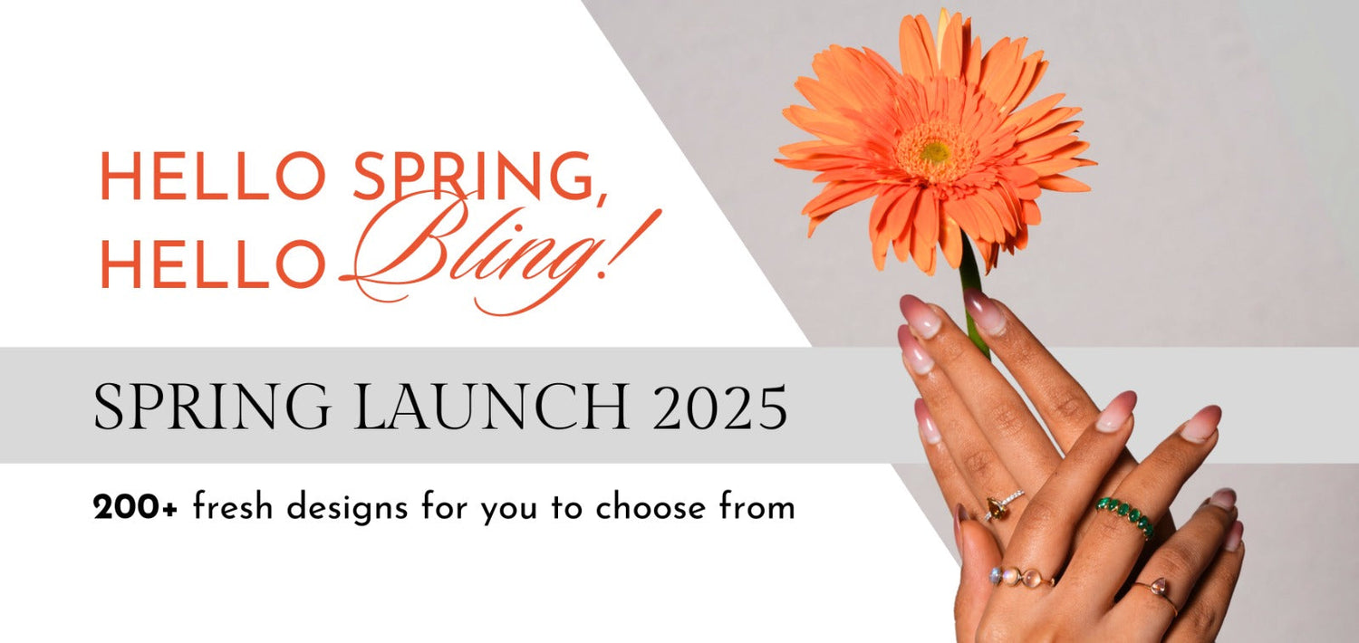 Hello Spring, Hello Bling! Spring 2025: BIS-certified 18kt gold jewelry; 200+ designs, gifts for her.