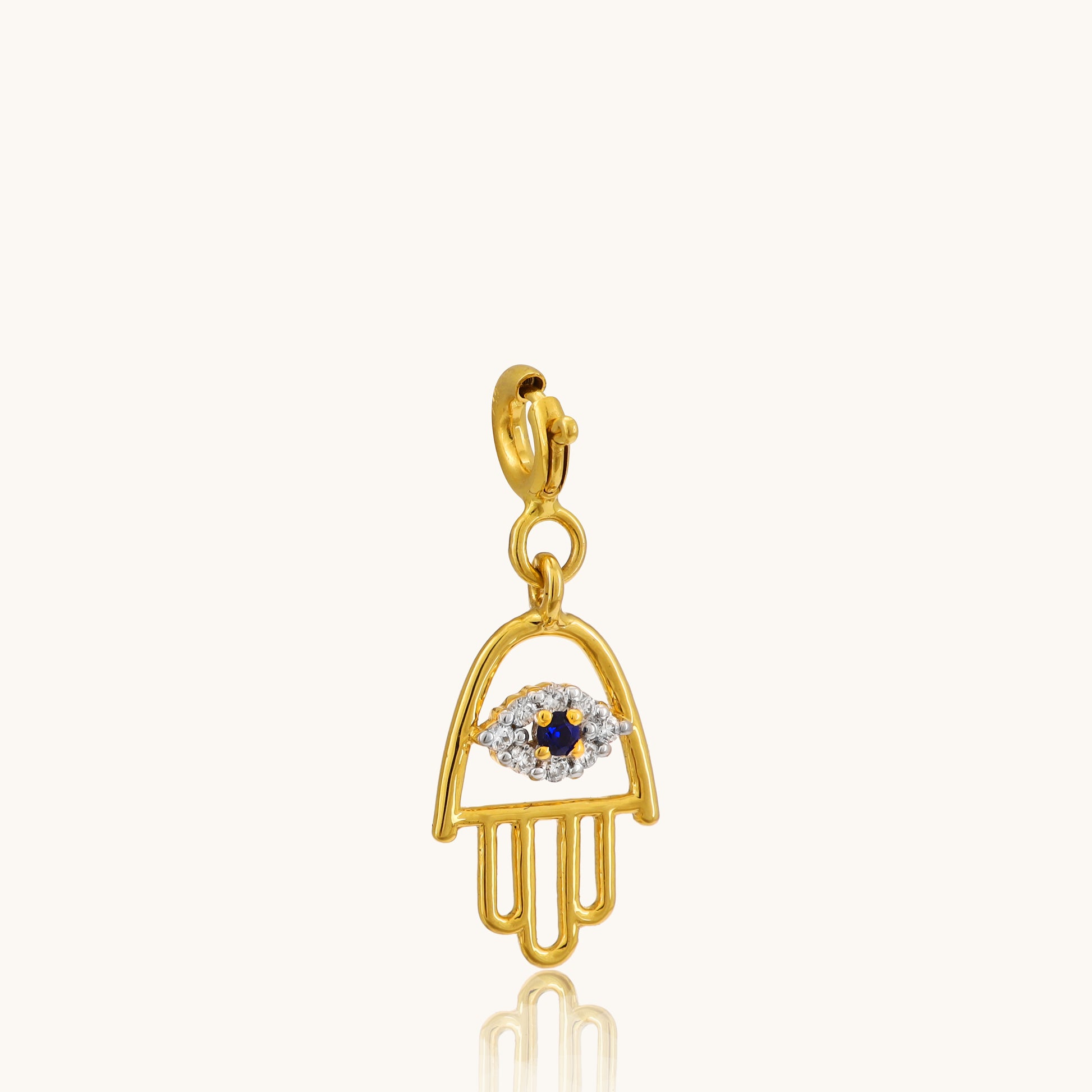 Explore sophistication with our Artful Evil Eye Pendant, a stunning addition to the Spring Edit collection, meticulously crafted in exquisite 18 kt gold. Priced under 30,000, this pendant is not only a stylish enhancement to your everyday jewellery ensemble but also an ideal gift for her.