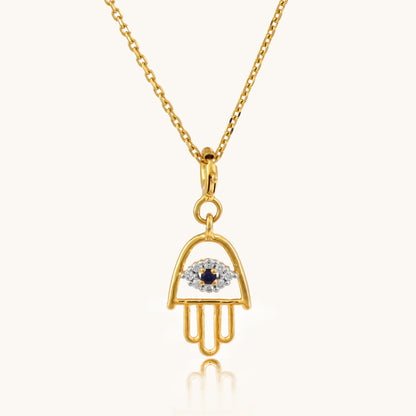 Explore sophistication with our Artful Evil Eye Pendant, a stunning addition to the Spring Edit collection, meticulously crafted in exquisite 18 kt gold. Priced under 30,000, this pendant is not only a stylish enhancement to your everyday jewellery ensemble but also an ideal gift for her.