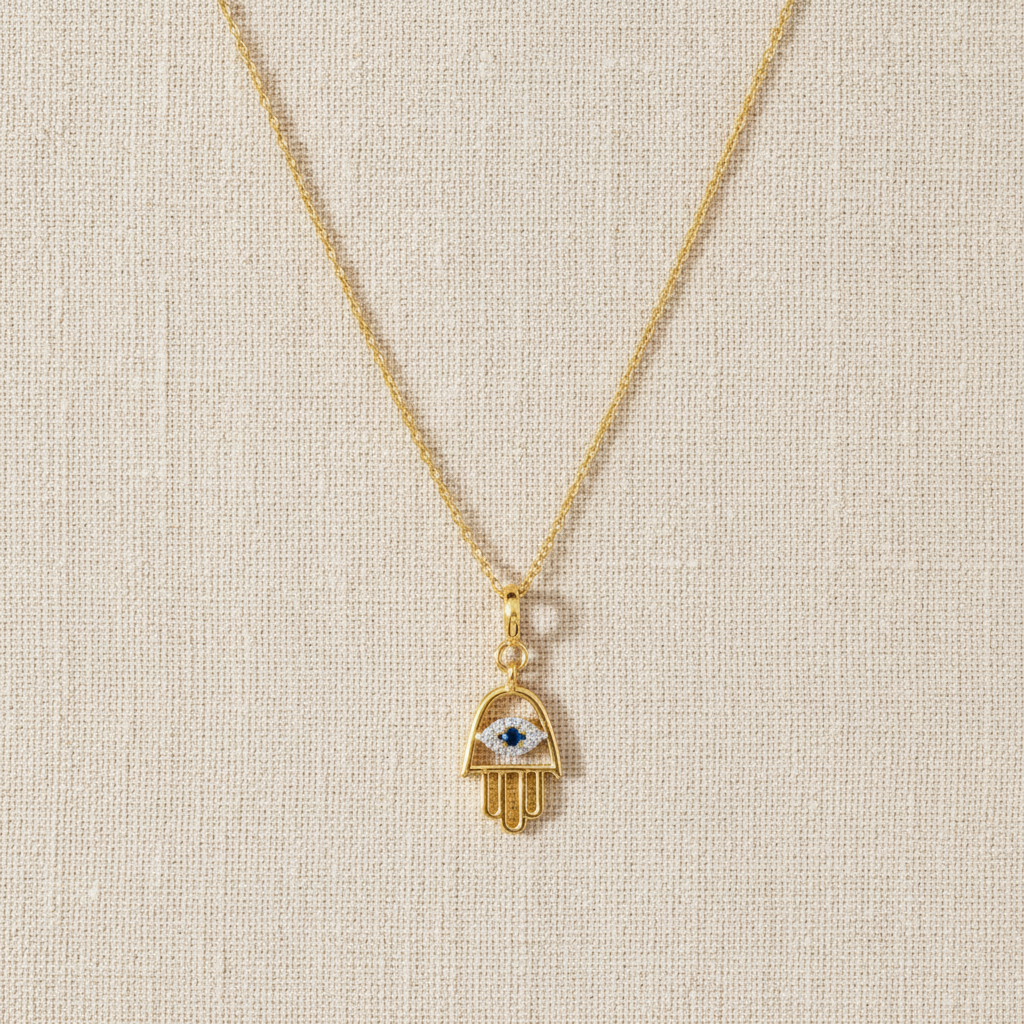 Artful Evil Eye Pendant