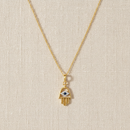 Artful Evil Eye Pendant