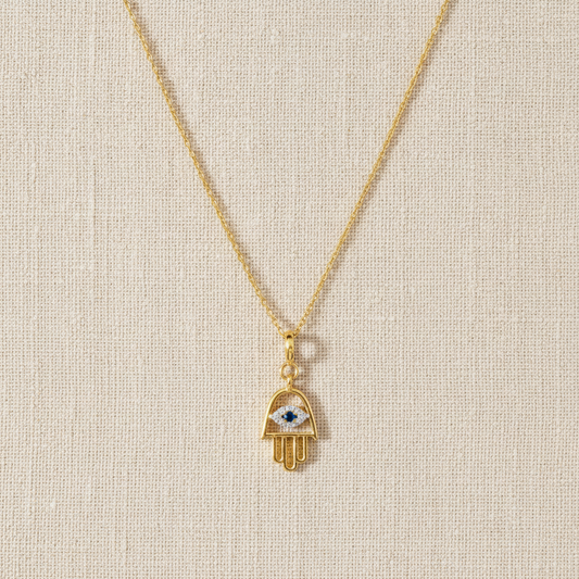 Artful Evil Eye Pendant