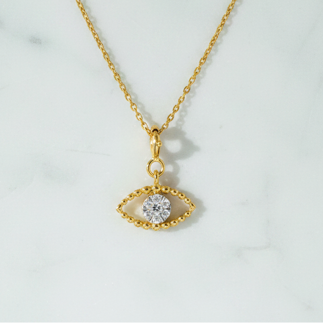 Diamond Eye Pendant