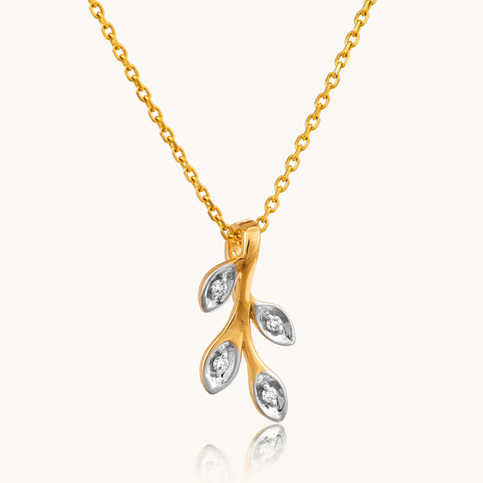 Elevate your everyday style with our Ivy Leaflet Pendant from the Spring Edit. Crafted in 18 kt gold and priced under 30,000, it's the perfect addition to your jewelry collection. Surprise her with this exquisite piece, it's a cherished gift.