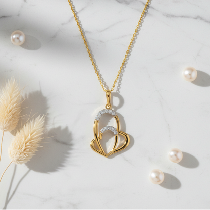 Interloop Heart Pendant