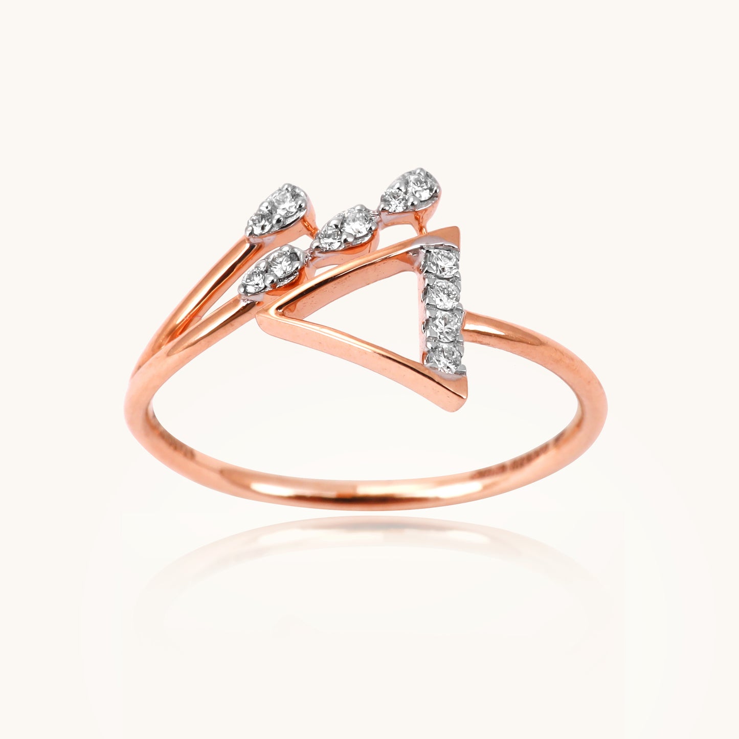 Discover elegance with our 18 kt Gold Arrow Diamond Ring, a stunning addition from the Spring Edit, priced under 30,000. Ideal for everyday wear, this exquisite jewellery piece also makes for a thoughtful gift for your loved ones. Explore timeless beauty with our Spring Diamond Bracelet from the spring edit collection, priced under Rs. 30,000. 