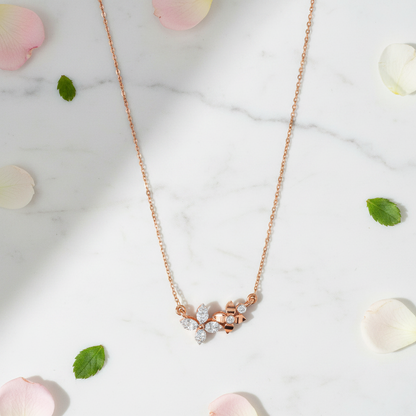 Floret Diamond Necklace