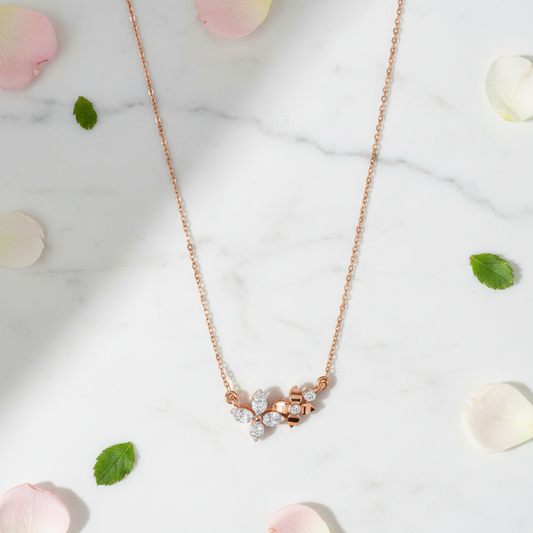 Floret Diamond Necklace