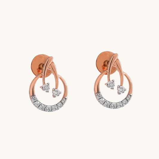 Crescendo Diamond Earring