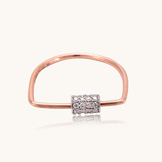 Cascade Diamond Ring