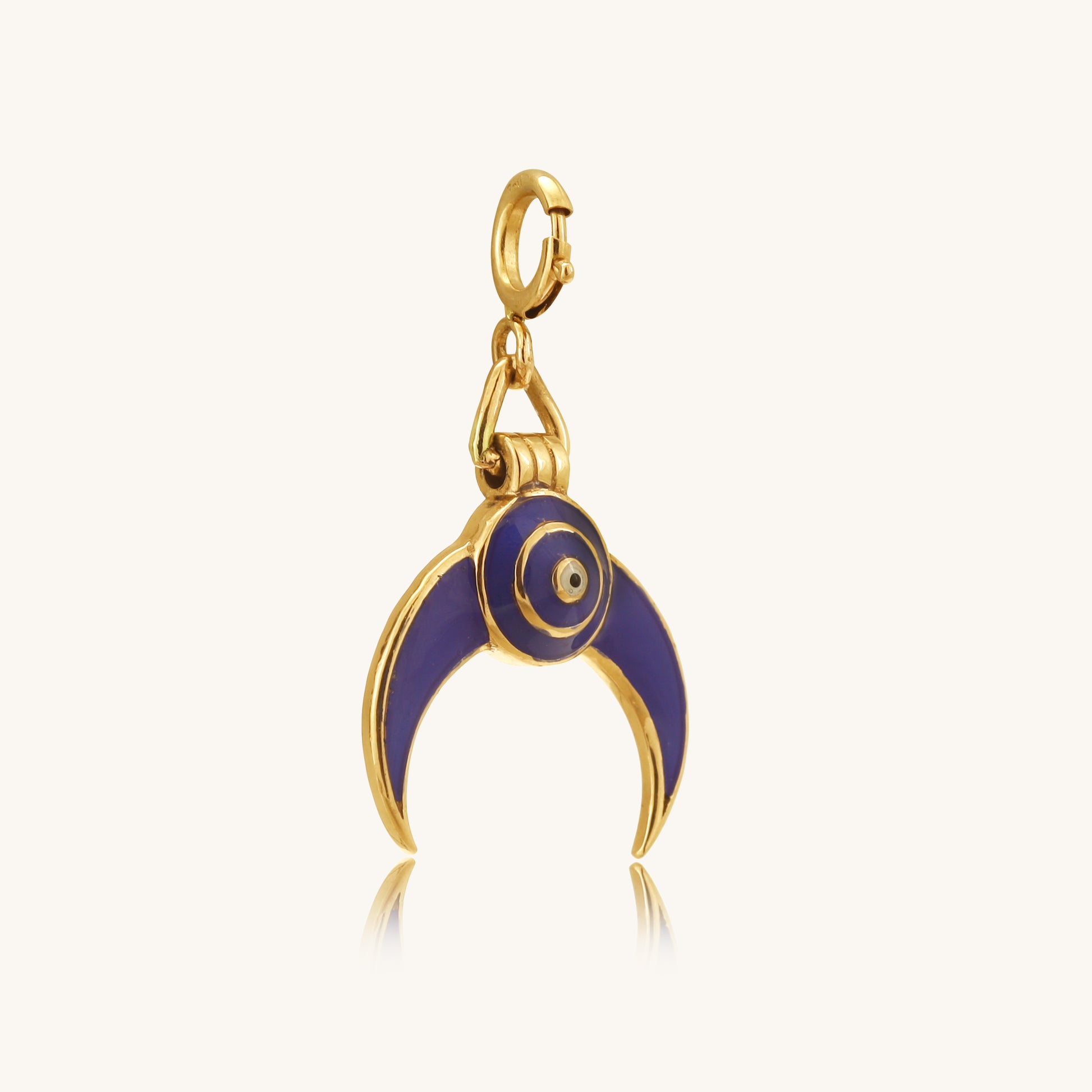 Embrace timeless protection and style with our Evil Eye U Pendant, crafted in 18kt Gold. Designed for daily wear for Women. Buy it for yourself or as a thoughtful gift for her to ward off negativity. Explore our affordable collection for the perfect addition to your 9 to 5 workwear edit and beyond.